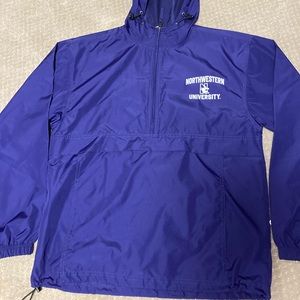 Northwestern University Windbreaker / Quarter-Zip Jacket  - Champion